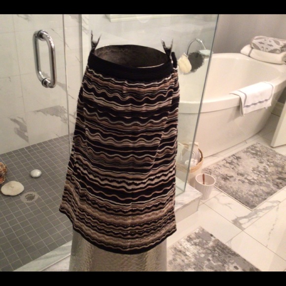 COPY - Vintage missoni skirt knee length size 40 or a small black knit final pr… - Picture 8 of 13